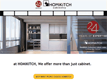 Tablet Screenshot of homikitch.com